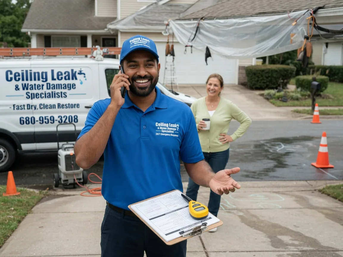 Ceiling Leak Cleanup Spirit Lake, ID FAQs